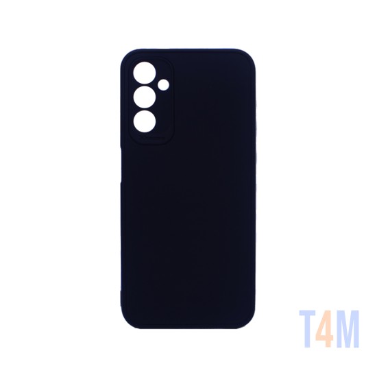 Capa de Silicone com Moldura de Câmera para Samsung Galaxy A14 Preto